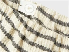 Lil Atelier turtledove/pewter stribede bukser